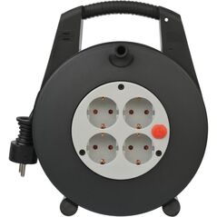 Brennenstuhl Vario Line Cable Box 4-way black/light grey 15m H05VV-F 3G1,5 (1094200) (BNN1094200) έως 12 άτοκες Δόσεις