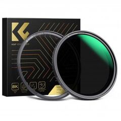Ρυθμιζόμενο μαγνητικό γκρι φίλτρο K&F Concept Nano-X MRC Fader ND8-128 - 77 mm