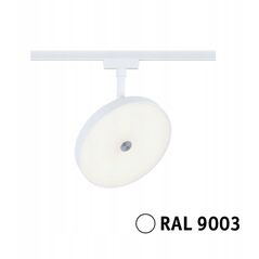 Προβολέας για ράγα URail HILDOR LED 3-STEP DIM 15W 850lm 3000K 230V λευκό RAL 9003 / μέταλλο