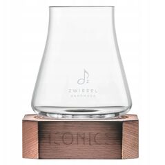 ICONICS Tumbler z drewnianą podstawą