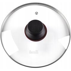 POKRYWKA SZKLANA Z GUMKĄ 20CM BR-0824