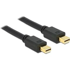 Kabel Delock DisplayPort Mini - DisplayPort Mini 3m czarny (83476)