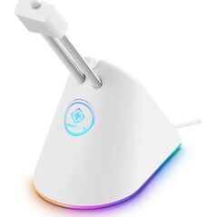 Mouse bungee Deltaco Deltaco Gaming Mouse Bungee RGB Biała GAM-044-W