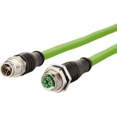 Triton Kabel połączeniowy METZ CONNECT M12 żeński-męski, 8-biegunowy z kodem X, prosty-prawy, 10 m