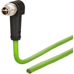 Triton Kabel połączeniowy METZ CONNECT M12-Męski 8-biegunowy z kodem X, kątowy, 2 m