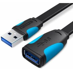 Kabel z rozgałęźnikiem USB Vention VAS-A13-B300 3 m