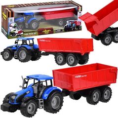 Traktor z przyczepą maszyna farmera rolnika ZA4345 EDUKAMP