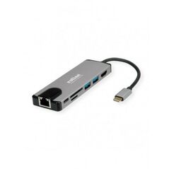 ROLINE USB 3.2 Gen 2 Typ C Multiport Docking Station, 4K HDMI, 2x USB 3.2 Gen 1,