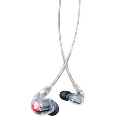 Słuchawki douszne SE846G2CL-EFS, cztery przetworniki, odłączany kabel, przezroczyste