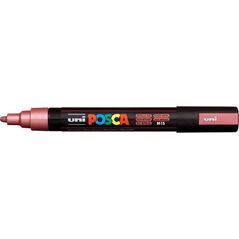 Uni MARKER PLAKATOWY UNI POSCA PC-5M METALICZNY CZERWONY
