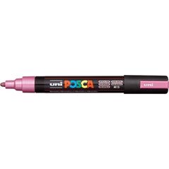 Uni MARKER PLAKATOWY UNI POSCA PC-5M METALICZNY RÓŻOWY