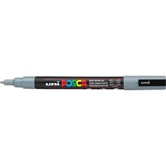 Uni Marker Posca PC-3M szary