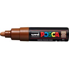 Uni Marker Do Każdej Powierzchni POSCA PC-7M BRĄZOWY