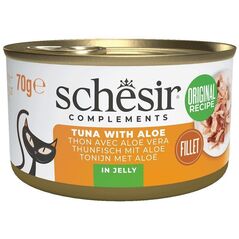 SCHESIR Adult w Galarecie Tuńczyk z Aloesem 70g