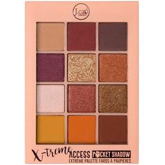 J.CAT BEAUTY_X-Treme Access Pocket Shadow paleta cieni do oczu 102 Walk Of Stardom 10g