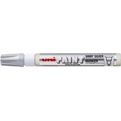 Uni Mitsubishi Pencil Marker Olejowy Błyszczący PX-20, Srebrny (PX-20BŁYSZ.SREB)