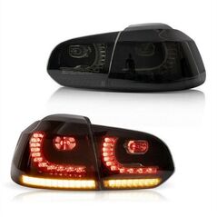 Φώτα Volkswagen Golf VI Πίσω Δυναμικά LED Καπνιστά