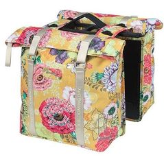 Torba na bagażnik BASIL BLOOM FIELD DOUBLE PANNIER BAG MIK 28-35L, MIK System (ready to go) honey yellow (NEW 2024)