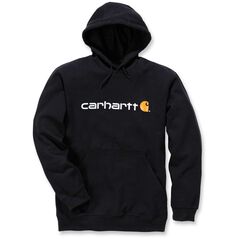 Bluza Carhartt Signature Logo Midweight Black