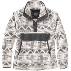 Polar Carhartt Fleece Pullover MALT GEOMETRIC PRIN