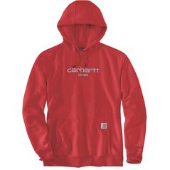 Bluza Carhartt Force Lightweight Logo Red
