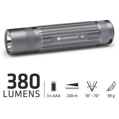 Latarka Suprabeam Q3 380lm 3x AAA