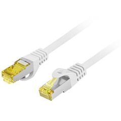 PATCHCORD ΚΑΤ.6A S/FTP LSZH CU 15M ΓΚΡΙ FLUKE PASSED LANBERG