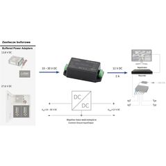 Μετατροπέας Τροφοδοσίας DCDC-12V2A-SE PULSAR