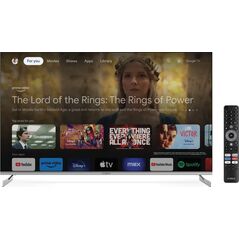 Τηλεόραση Strong Strong SRT 50UF8733 127 cm (50") 4K Ultra HD Smart TV Wi-Fi Μεταλλικό, Ασημί 350 cd/m