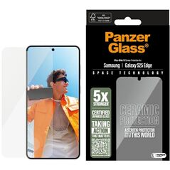 Κεραμικό γυαλί PanzerGlass Ultra-Wide Fit για Samsung Galaxy S25 Edge