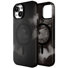 iPhone 15 Pro Max Puro AQUA Flexible Plastic Case - MagSafe Compatible - Black