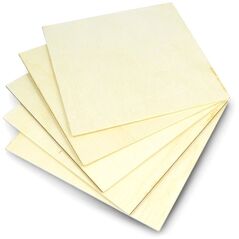 Sklejka topolowa - 3mm - 200x200mm - 5szt.}