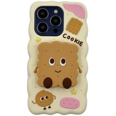 ETUI CASE 3D COOKIE Z PODSTAWKĄ IPHONE 15 Pro standard