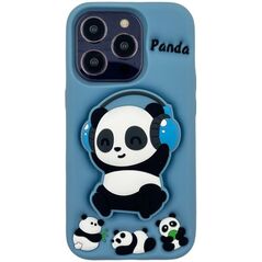 ETUI CASE 3D PANDA Z UCHWYTEM IPHONE 16 standard