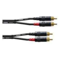 Cordial 2 x RCA male - 2 x RCA male cable, 6 m