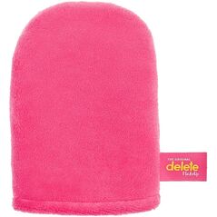 The Original, Delete Makeup, Textile Makeup Remover Glove, Pink For Men