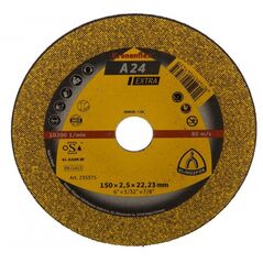 A 24 EXCUTTING WHEELS150X2.5X22.23MM