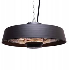 Υπέρυθρη θερμάστρα 4IQ Venus Black, 2 kW, με τηλεχειριστήριο