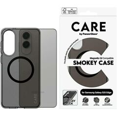 Θήκη CARE by PanzerGlass Flagship Urban Combat Black QI για το Samsung Galaxy S25 Edge καπνιστή