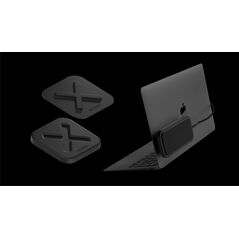 Deltahub HoldX magnetic holder, black