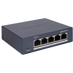Hikvision DS-3E0505-O łącza sieciowe Nie zarządzany Gigabit Ethernet (10/100/1000) Czarny