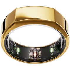 Oura Ring Gen3 Heritage smart ring, size 10, Gold