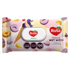 WET WIPES RUTA SELECTA 120PCS