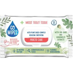 GOWIPES WET WC PAPER PROCTO CARE 44PCS