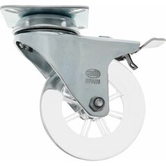WHEEL D50 TRANSPARENT PLATE WITH BRAKE
