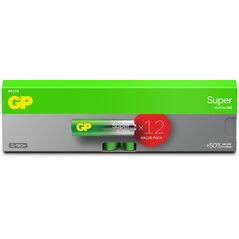 BATTERIES SUPER ALKALINE AA 1.5V 12PCE