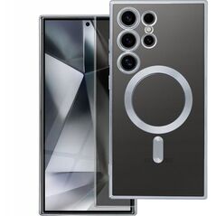 Θήκη ELECTRO MAG COVER συμβατή με MagSafe για SAMSUNG S24 FE ασημί