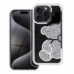 Θήκη TEDDY BEAR για SAMSUNG S24 FE ασημί