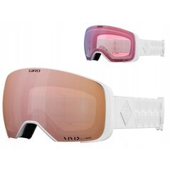 Χειμερινά γυαλιά GIRO COMP WITE BLISS (Καθρέφτης έγχρωμος VIVID-Carl Zeiss ROSE GOLD 19-42% S2 + Καθρέφτης έγχρωμος VIVID-Carl Zeiss INFRARED 50% S1) (ΝΕΟ 2024/2025)