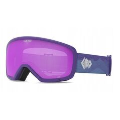 Gogle zimowe juniorskie GIRO STOMP PURPLE LINTICULAR (szyba AMBER PINK 19-42% S2) (NEW 2024/2025)
